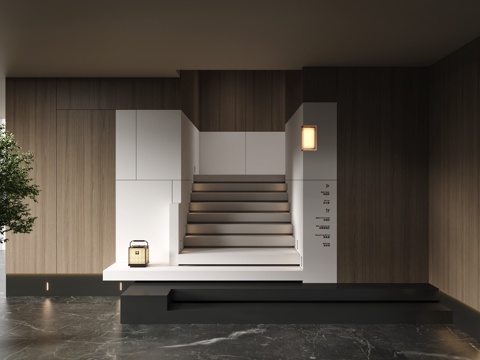 Modern Staircase Stacked Staircase