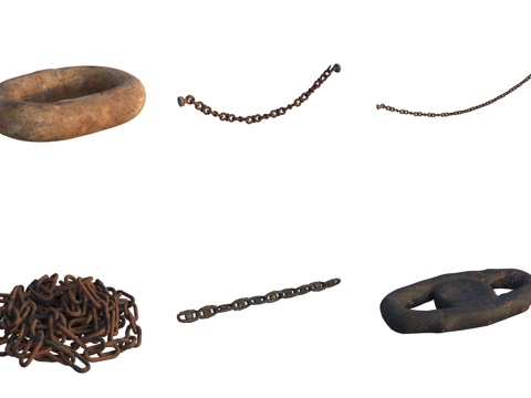 Iron chain parts