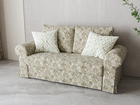 American double sofa