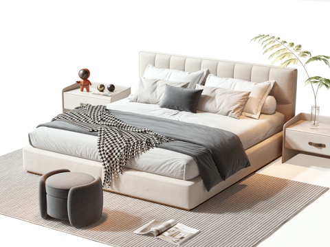 Modern Double Bed