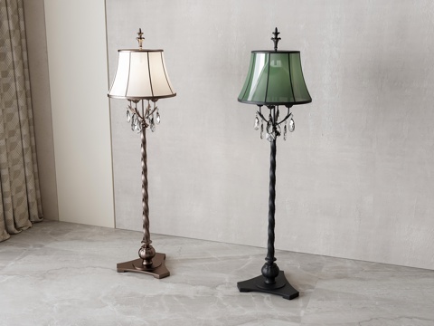 American floor lamp