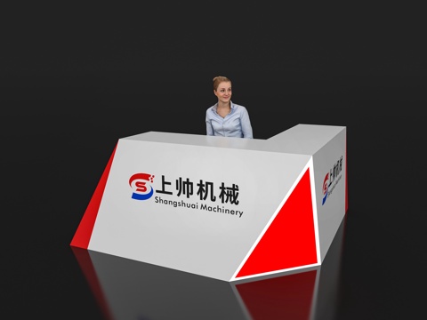 Modern Reception Desk Exhibition Display Booth Reception Desk Reception Desk Bar Counter Table