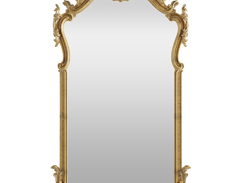 French decorative mirror