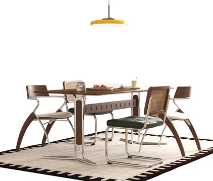 Modern Dining Table Chair Long Dining Table