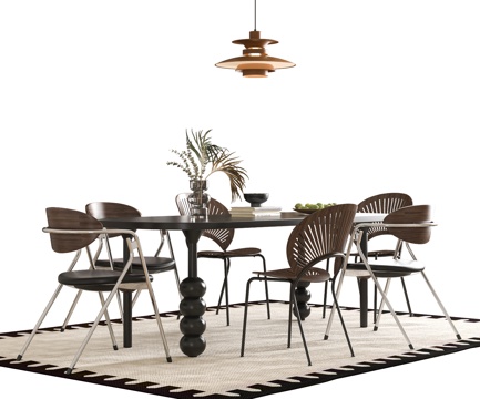 Modern Dining Table Chair Long Dining Table