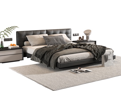 Modern Double Bed