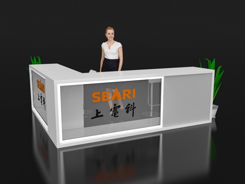 Modern Reception Desk Exhibition Display Booth Reception Desk Reception Desk Bar Counter Table