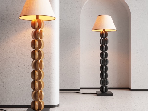 Quiet floor lamp