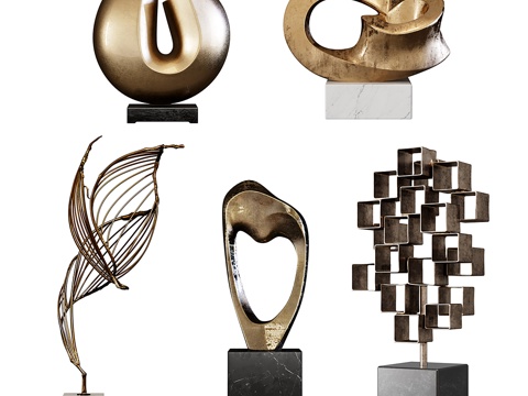 Modern Affordable Luxury Style Sculpture Accessories