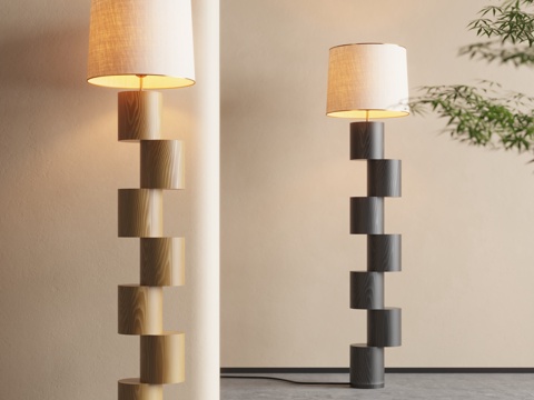 Quiet floor lamp