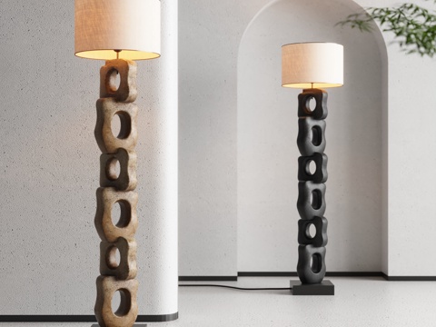 Quiet floor lamp