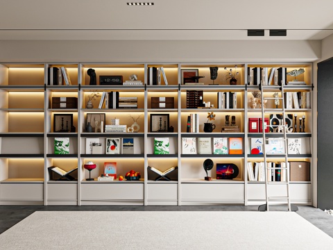 Modern Bookcase Full Wall Bookcase Study Bookcase Children Bookcase