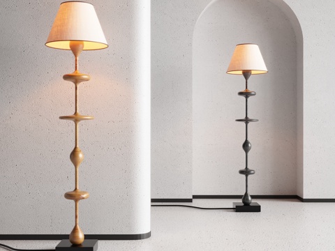 Quiet floor lamp