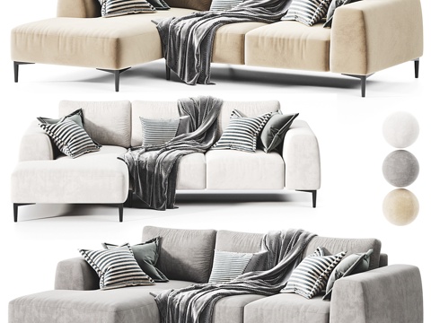 Modern Italian Corner Sofa