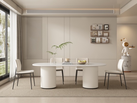 Modern Dining Table and Chair