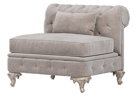 European classical single sofa