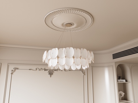 French Cream Chandelier