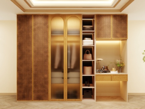 Wardrobe Coat Cabinet Wardrobe Effect Diagram Wardrobe Design Wardrobe Furniture