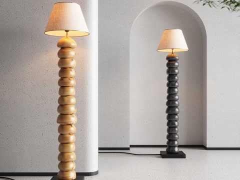 Quiet floor lamp