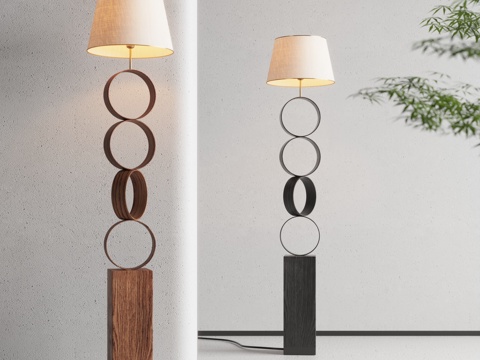 Quiet floor lamp