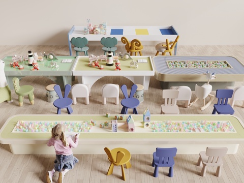 Modern kids Table&Chair