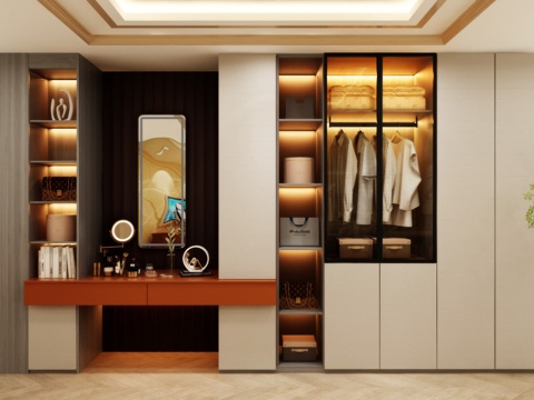 Wardrobe Coat Cabinet Wardrobe Effect Diagram Wardrobe Design Wardrobe Furniture