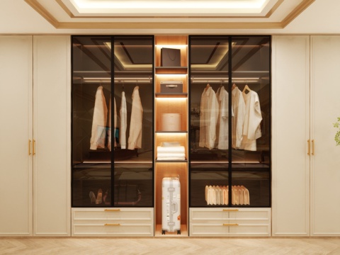 Wardrobe Coat Cabinet Wardrobe Effect Diagram Wardrobe Design Wardrobe Furniture