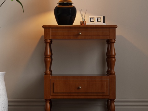 European-style corner table European-style bedside table American-style bedside table European-style bedside table