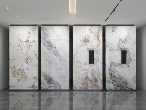 Marble wall