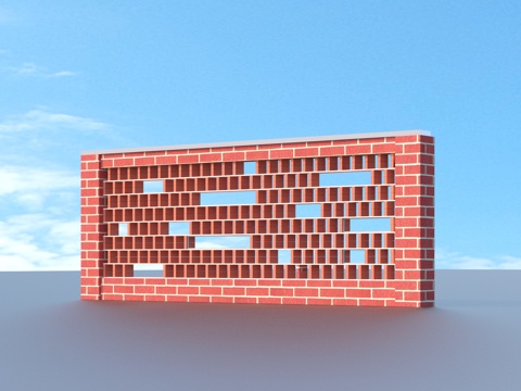 brick wall red brick wall stereo brick wall