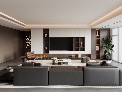 Modern Italian Living Room