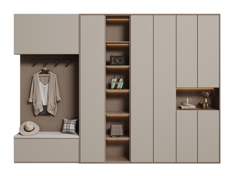 Modern Entrance Entrance Shoe Cabinet