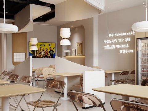 Internet Celebrant Milk Tea Shop Internet Celebrant DiningRoom Coffee Shop Wall Card Seat Milk Tea Shop Table and Chair Coffee Table and Chair