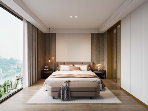 Modern Affordable Luxury Style Bedroom