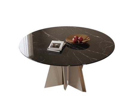 Modern round dining table