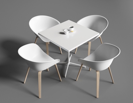 Modern negotiation table and chair combination