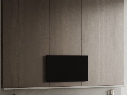 Modern Italian minimalist TV Wall