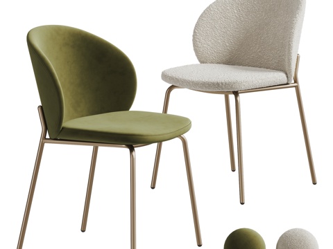 Modern dining chair combination