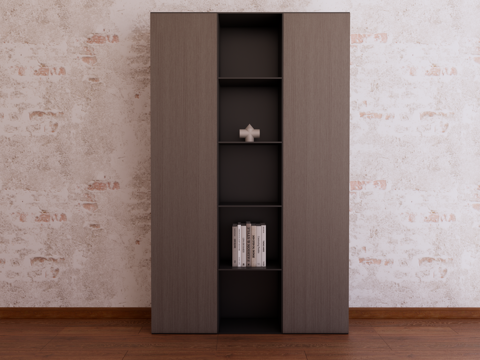 Side Cabinet Storage Cabinet Decorative Cabinet Open Cabinet Bookcase