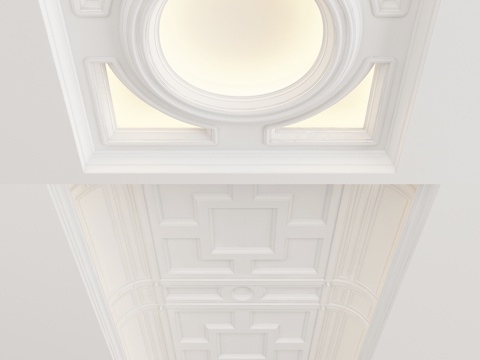 European-style ceiling