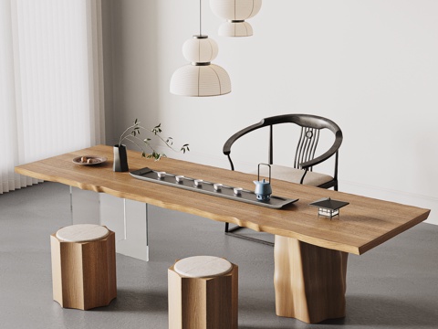 Song Tea Table and Chair