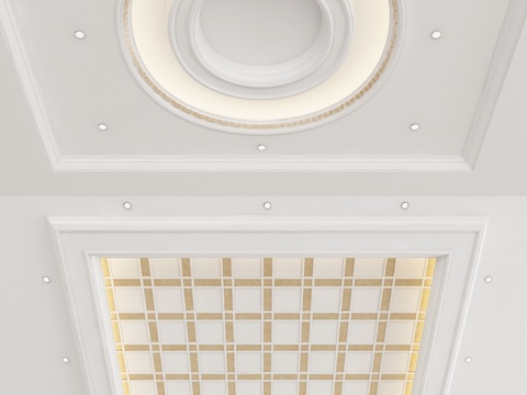 European-style ceiling