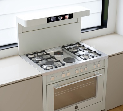 Modern gas stove