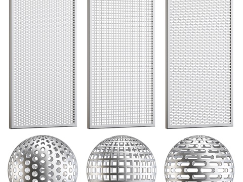 metal perforated plate