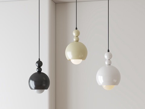 Modern minimalist small chandelier