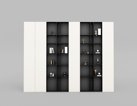 Modern Office Decorative Cabinet Bookcase