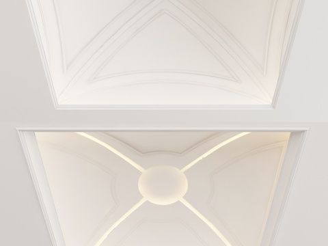 European-style ceiling