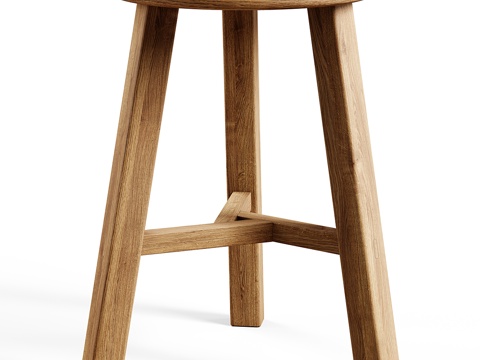 Zara Home-Wooden Stool