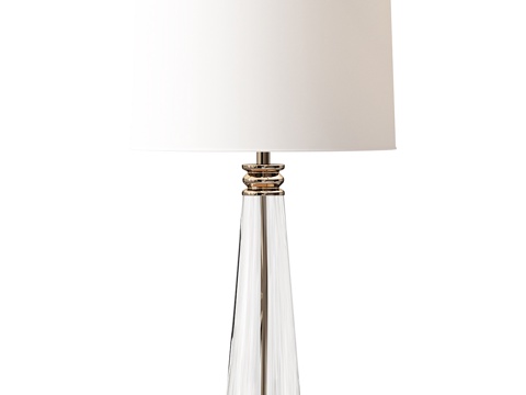 Neo-Chinese Style glass table lamp