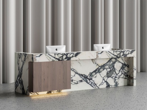 Marble Desk Marble Reception Desk Marble Front Desk Company Front Desk